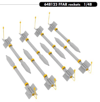 Un0181 Rockets Eduard Brassin Aircraft detailing - ED648123 | Hannants